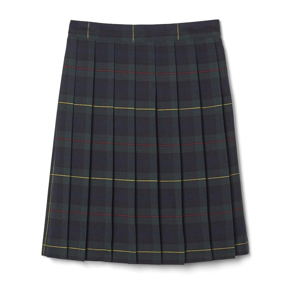 French Toast Girls' Plaid Pleated Skirt 16 Green Plaid